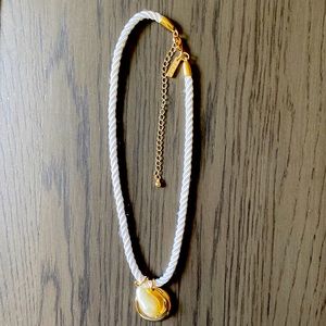 Seashell Gold Rope Statement Necklace